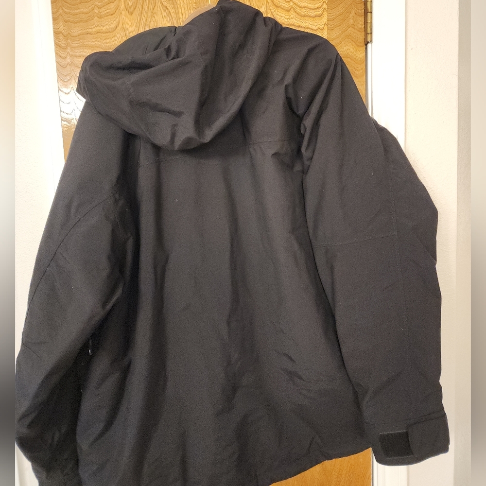 Duluth Trading Co Charcoal Hooded Performance Jacket - Picture 7 of 8